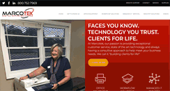 Desktop Screenshot of marcotek.com